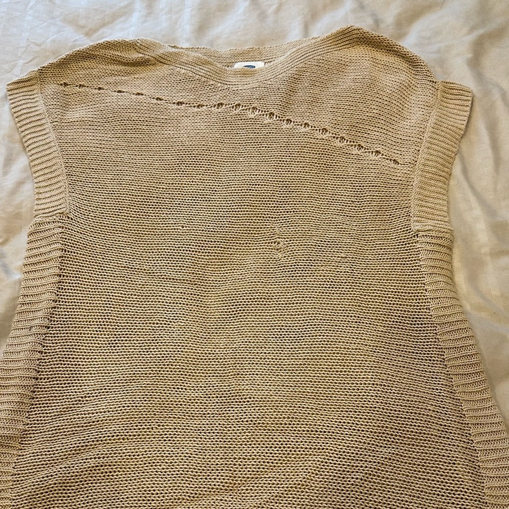 Old Navy Cream Off-the-Shoulder Sweater
